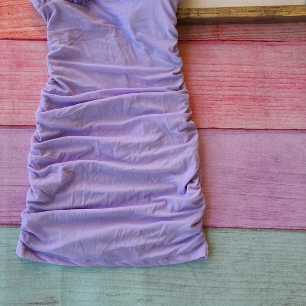 Princess Polly Penney Lavender Mesh Mini Dress 12 - Picture 12 of 14